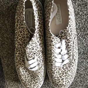 Cheetah print sneakers